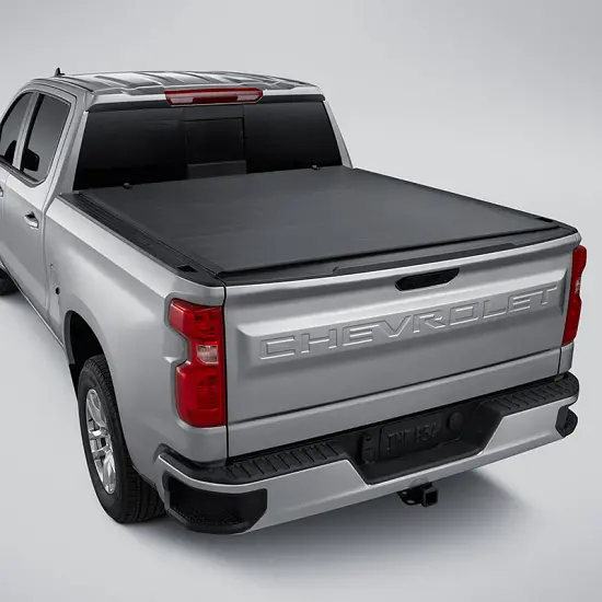 Chevrolet Tonneau Cover - Associated Accessories, Soft Roll-Up for 2016-2021 Colorado 19333153