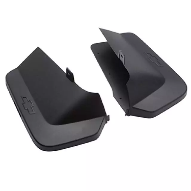 Chevrolet Splash Guards - Rear Moulded, Black for 2020-2023 Silverado 3500 HD, 2500 HD 84254760