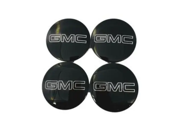 GMC Centre Cap - Black with Black GMC Logo for 2018-2020 Yukon & Sierra 1500 84388431
