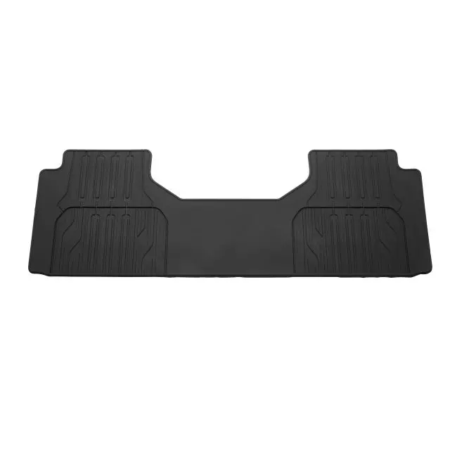 2024 Yukon Second-Row One-Piece Premium All-Weather Floor Mat in Jet Black 84503159