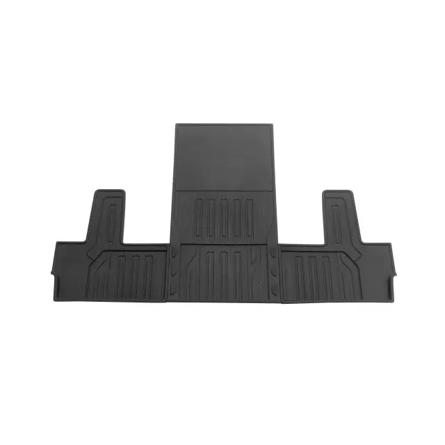GMC Floor Liners - Third Row Premium All Weather, Capitain's, Jet Black for 2021-2022 Yukon 84646775