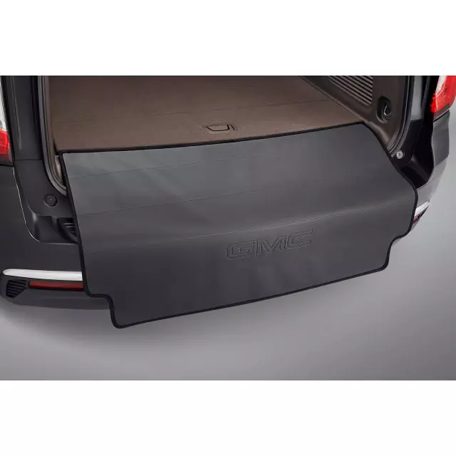 GMC 2024 Yukon Rear Bumper Protector in Black with GMC Logo 84729769 84729769