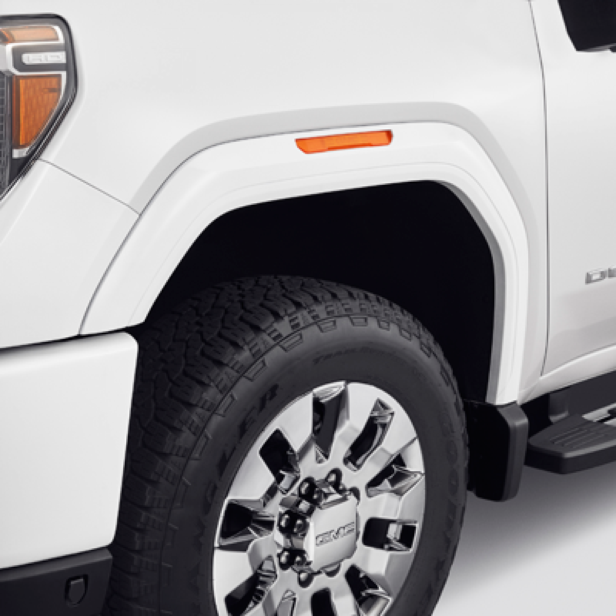 GMC fender flares - front & rear, summit white 84848536