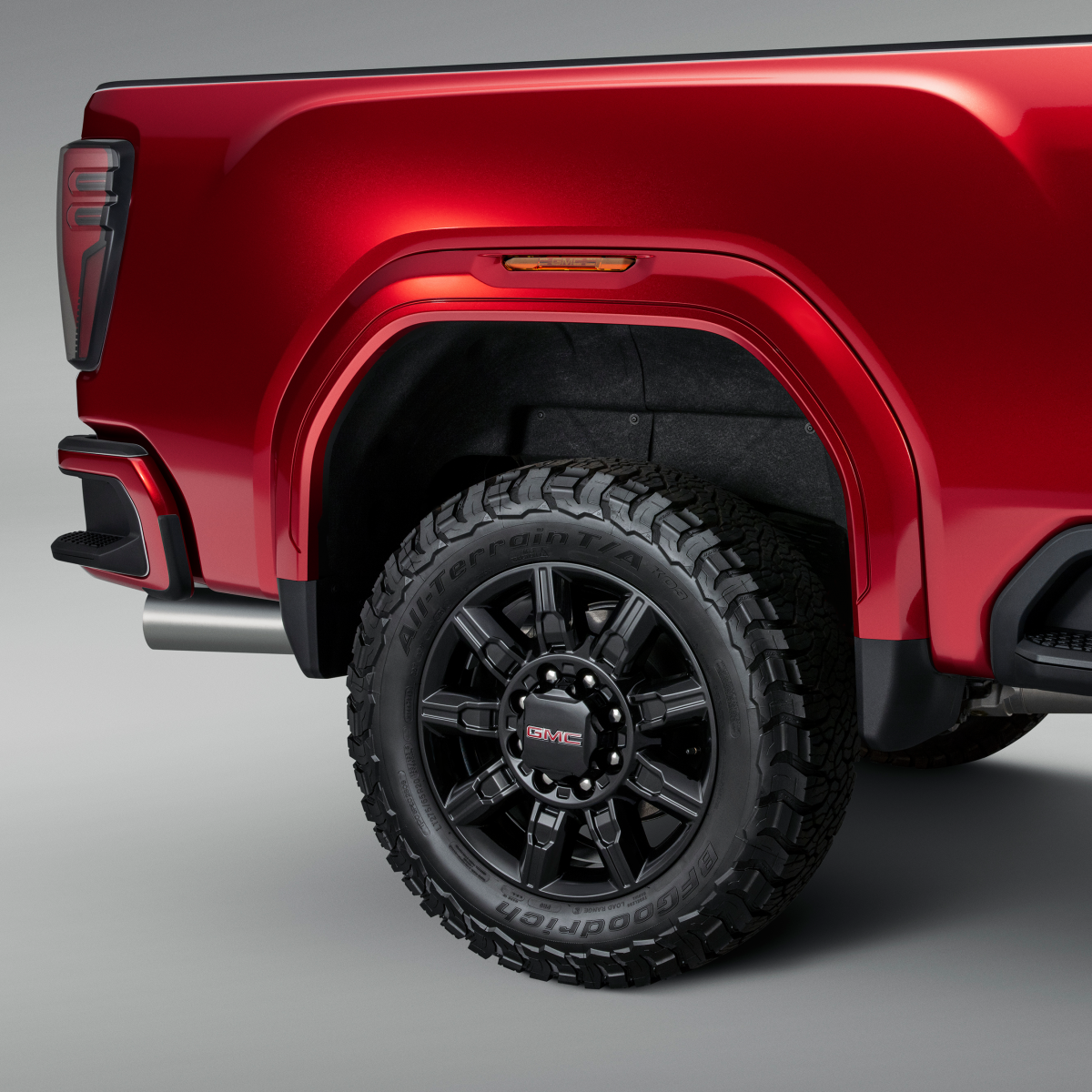 GMC fender flares - front & rear, radiant red 85558170