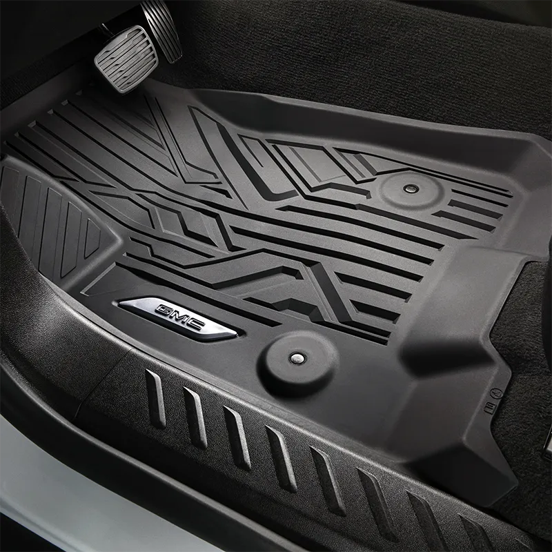 GMC Heavy-Duty Weather Protection Floor Liners Front Row for 2023 Canyon 85654727