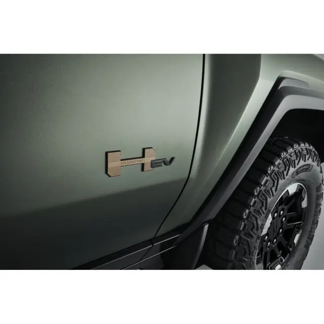 GM GMC Exterior Emblems - HUMMER SUV EV Logo, Tech Bronze 85513236