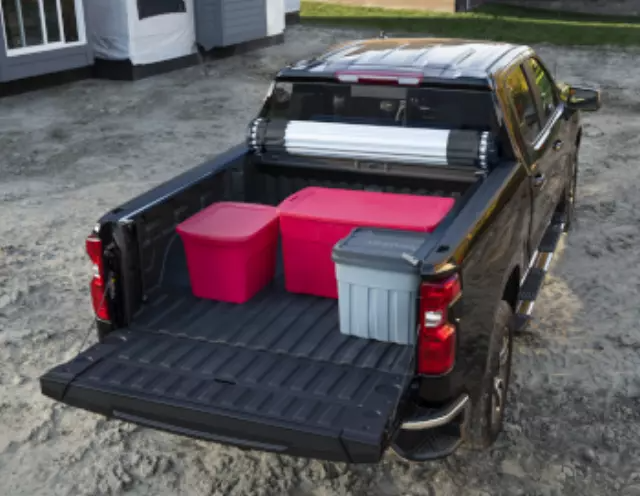 GMC Tonneau Cover - Associated Accessories, Hard Rolling, REV for 2019-2023 Chevrolet Silverado 1500 19416967