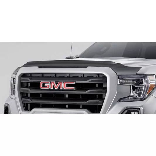 GMC Moulded Hood Protector - Associated Accessories, Aeroskin, Smoke Black for 2020-2023 Sierra 1500 19418018