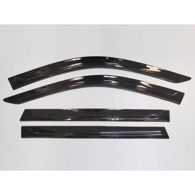 LUND® 2024 Yukon Front and Rear In-Channel Side Window Deflector in Smoke Black 19420515