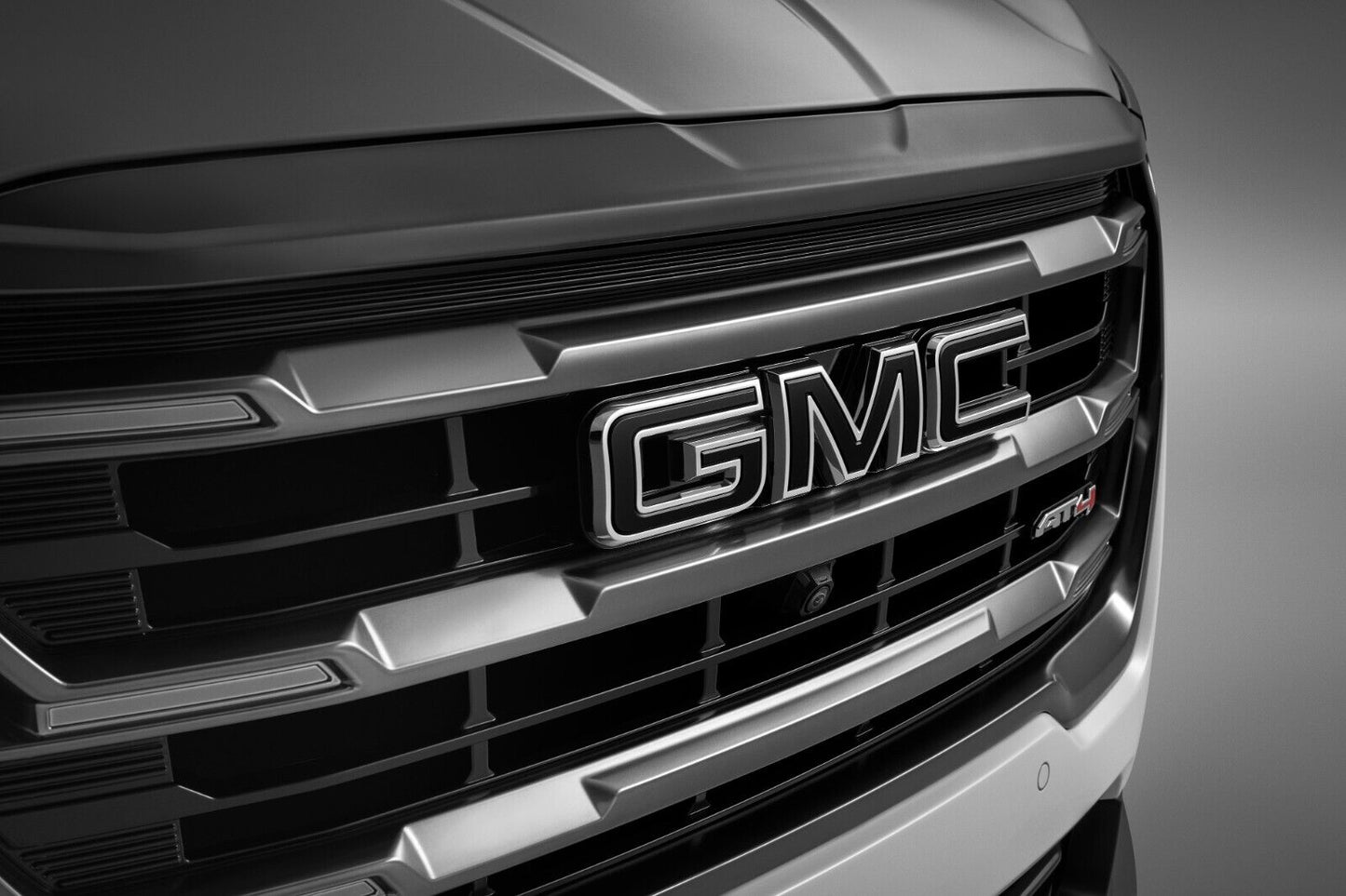 GMC exterior emblems - illuminated gmc emblem, black 86537580