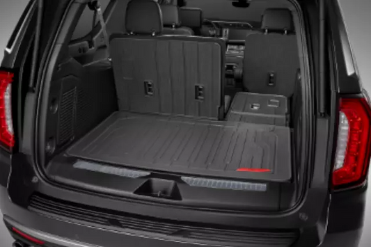 GMC Integrated Cargo Liner - Jet Black for 2018 Sierra 3500 HD 84445539