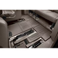 2024 Yukon Third-Row Interlocking Premium All-Weather Floor Liner in Very Dark Ash Gray (for Models with Second-Row Captain's Chairs) 84646762