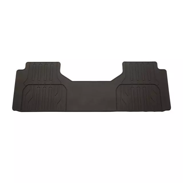 2024 Yukon Second-Row One-Piece Premium All-Weather Floor Mat in Very Dark Atmosphere 84701537