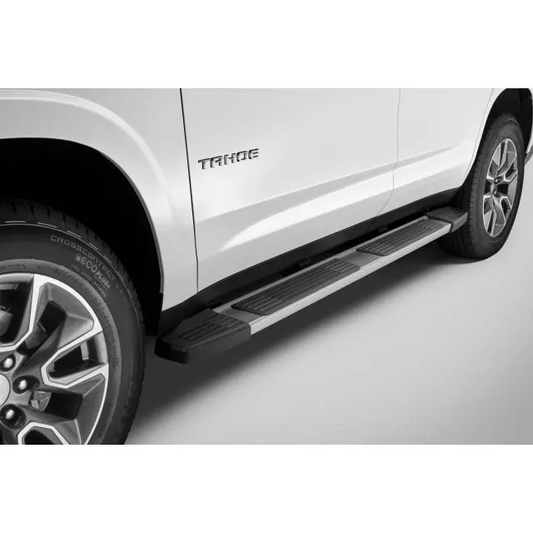 Chevrolet Rectangle Assist Steps in Chrome for 2022-2023 Tahoe 84879863